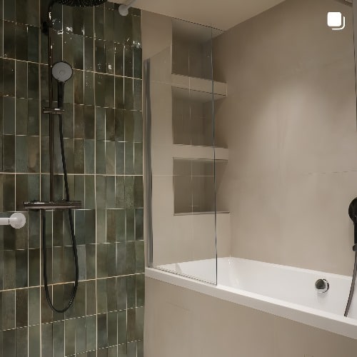 Photo de Faïence Brique Salle de Bain