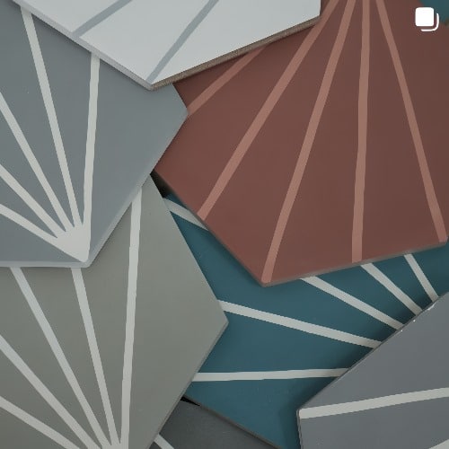 Photo de Faïence Héxagonal