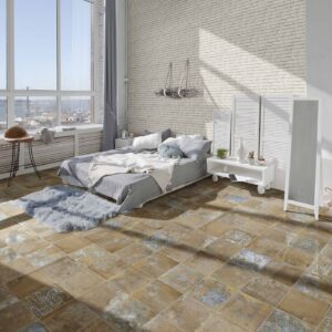 MANOIR MARRON DÉCOR Natural 33x33