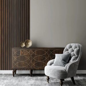 BLOIS NOISETTE & NOIR - Lame de 12,2x270x1,2 cm