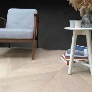 Contrecollé Chêne Point de Hongrie LINABEL 14x120x600 Verni Choix BCD