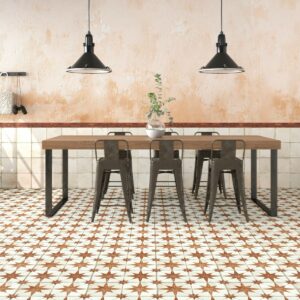 PROVENCE ÉTOILE CUIVRE Natural 45x45