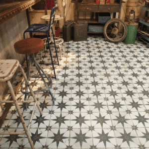 PROVENCE ÉTOILE VERTE Natural 45x45