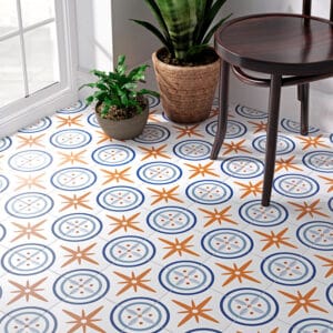 AZUR ROSACE Natural 20x20