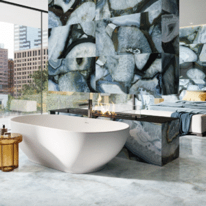 AGATE BLU Poli 60x120