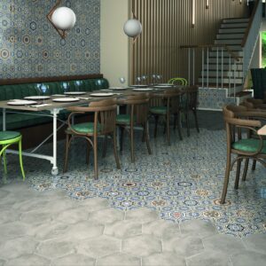 AVIGNON BLEU Natural 28,5x33