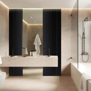 VALENÇAY NOIR INTENSE - Lame de 12,2x270x1,2 cm