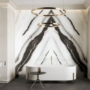 Lux Experience CALACATTA PANDA WHITE Poli 60x120 - Italgraniti ©