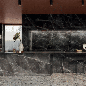 Charm Experience CALACATTA BLACK Natural 60x120 - Italgraniti ©